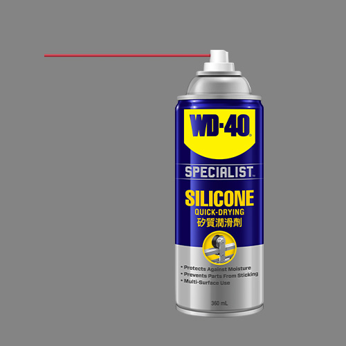 WD-40 versus silicone remover 